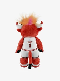 NBA Chicago Bulls Benny The Bull 10" Bleacher Creatures Plush Figure