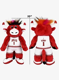 NBA Chicago Bulls Benny The Bull 10" Bleacher Creatures Plush Figure