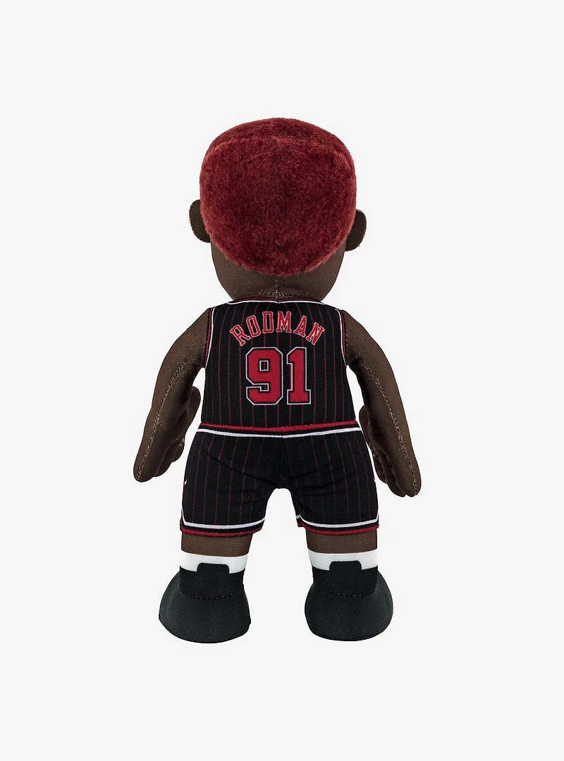 NBA Chicago Bulls Dennis Rodman 10" Bleacher Creatures Plush Figure