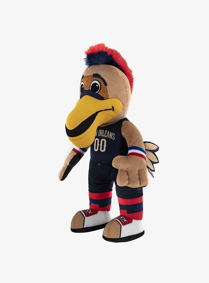 NBA New Orleans Pelicans Pierre 10" Mascot Bleacher Creatures Plush Figures