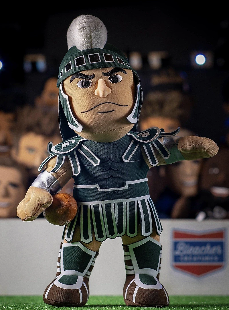NCAA Michigan State Spartans Sparty 10" Bleacher Creatures Mascot Plush Figures