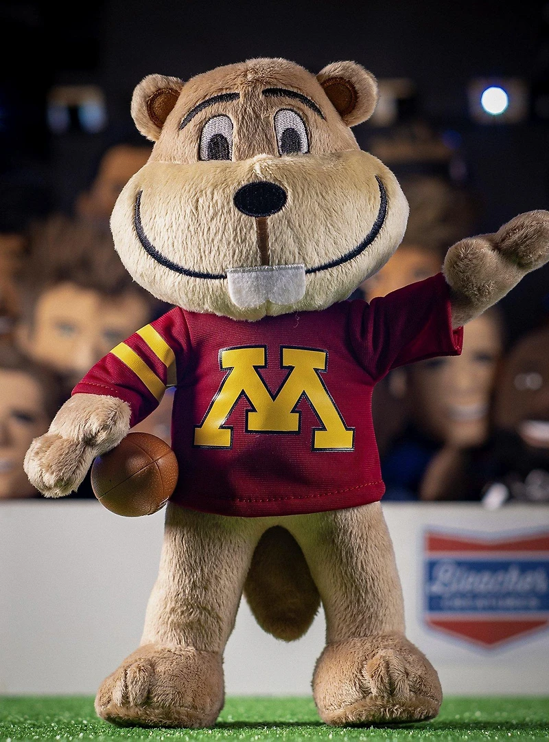 NCAA University Of Minnesota Golden Gophers Goldy 10" Bleacher Creatures Mascot Plush Figures