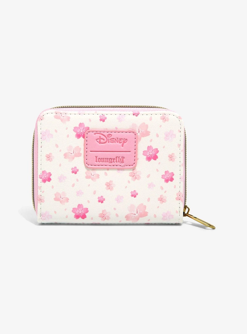 Loungefly Disney Winnie The Pooh Cherry Blossom Mini Zipper Wallet