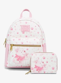 Loungefly Disney Winnie The Pooh Cherry Blossom Mini Zipper Wallet