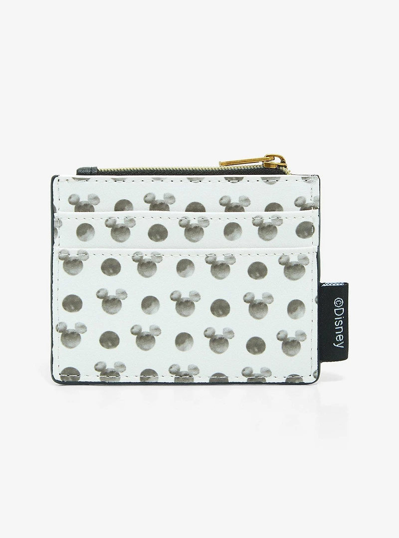Loungefly Disney Mickey Mouse Black & White Icon Cardholder