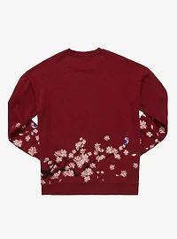 Disney Mulan Embroidered Floral Crewneck - BoxLunch Exclusive