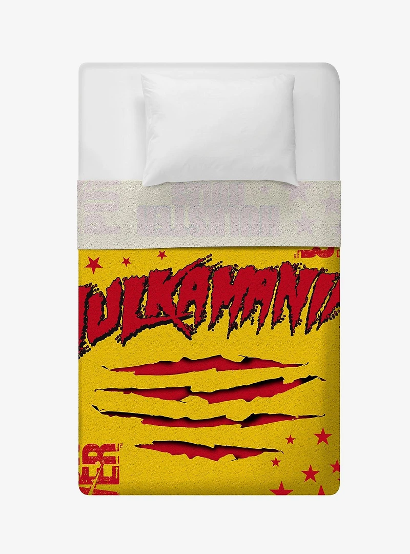 WWE Hulk Hogan Plush Throw