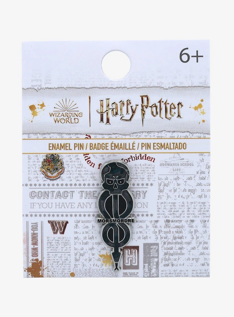Loungefly Harry Potter Morsmordre Death Eaters Symbol Enamel Pin - BoxLunch Exclusive