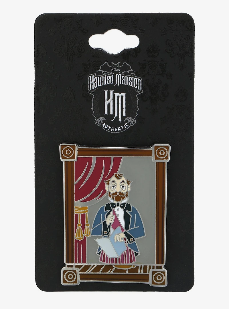 Disney Haunted Mansion Alexander Nitrokoff Stretching Portrait Sliding Enamel Pin - BoxLunch Exclusive