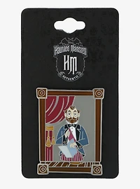Disney Haunted Mansion Alexander Nitrokoff Stretching Portrait Sliding Enamel Pin - BoxLunch Exclusive