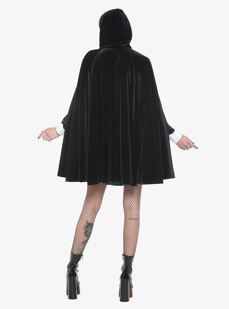 Her Universe Disney The Haunted Mansion Gargoyle Velvet Girls Hooded Cape