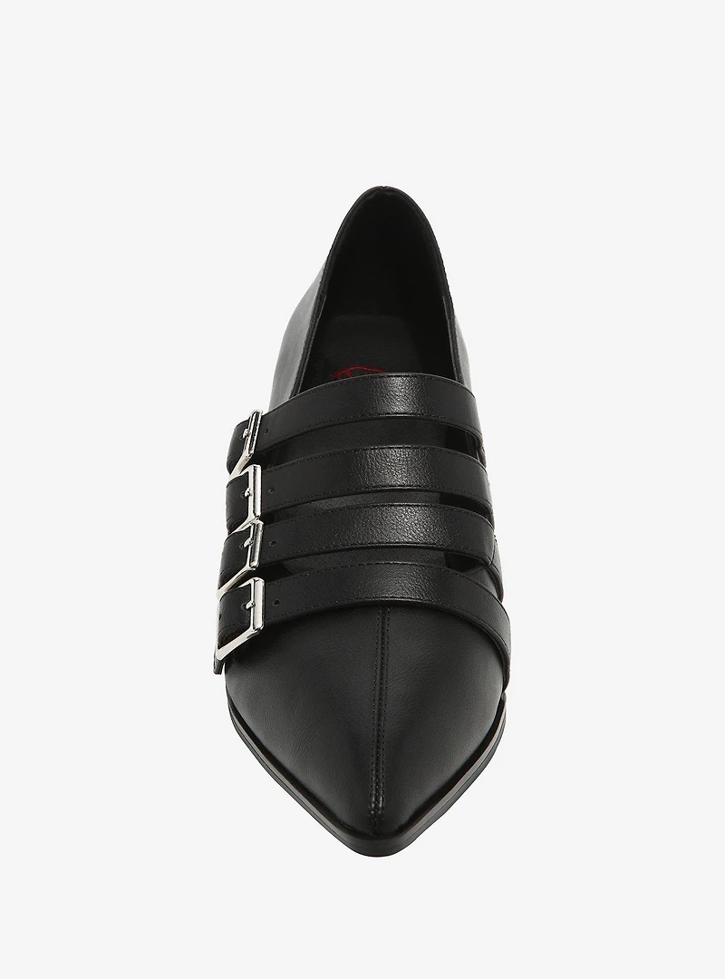 Strange Cvlt Black Coven Heels