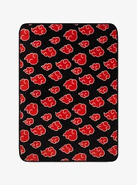Naruto Akatsuki Cloud Throw and Pillow Set