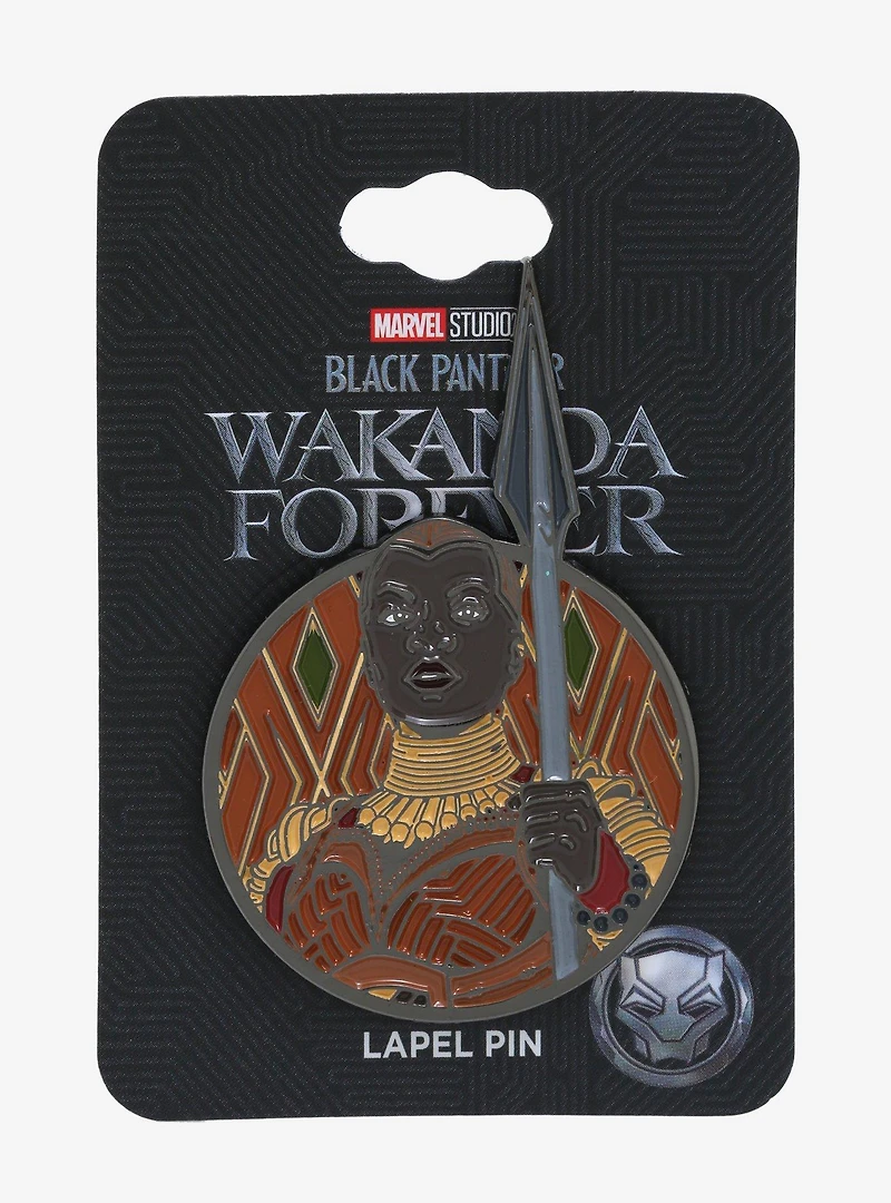 Marvel Black Panther Okoye Enamel Pin - BoxLunch Exclusive