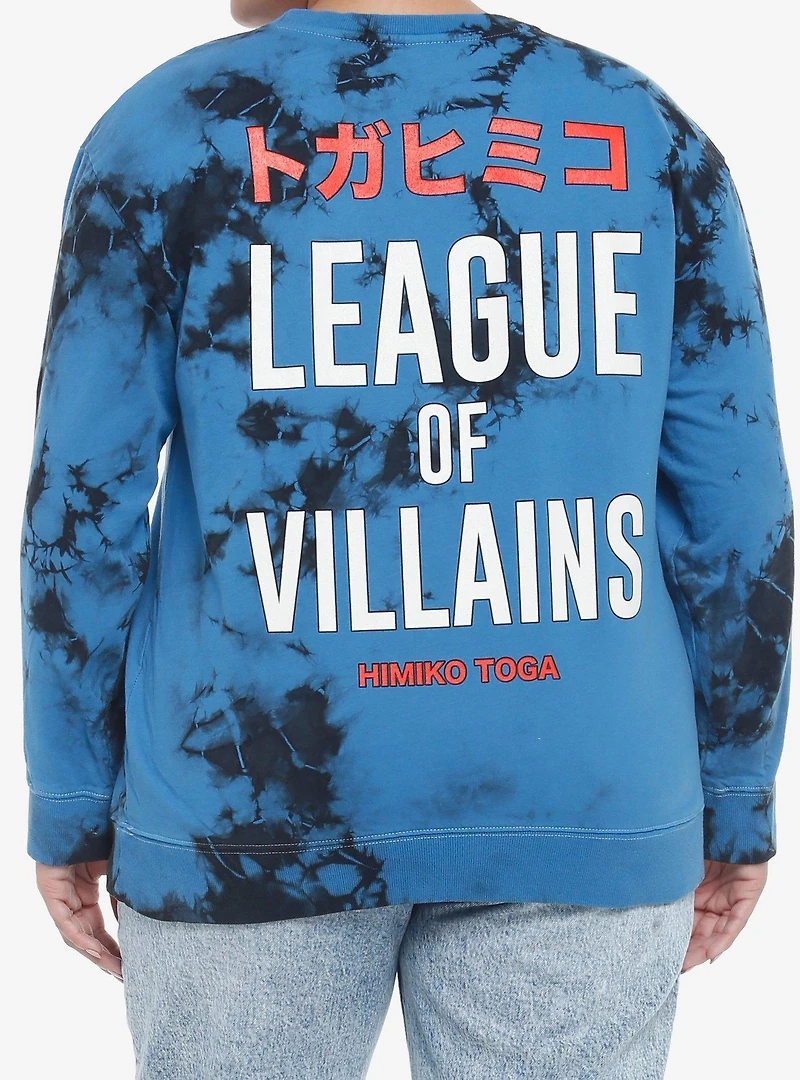 My Hero Academia Himiko Toga Tie-Dye Girls Sweatshirt Plus Size