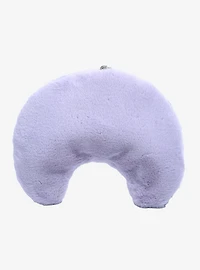The Creme Shop Teddy Bag Plush Crescent Moon Cosmetic Bag