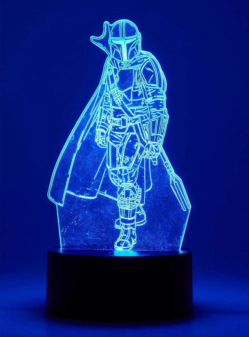 Star Wars The Mandalorian Mando LED Acrylic Light