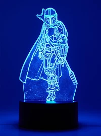 Star Wars The Mandalorian Mando LED Acrylic Light