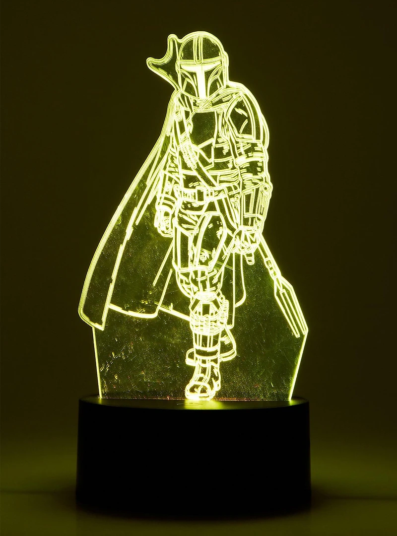 Star Wars The Mandalorian Mando LED Acrylic Light