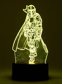 Star Wars The Mandalorian Mando LED Acrylic Light