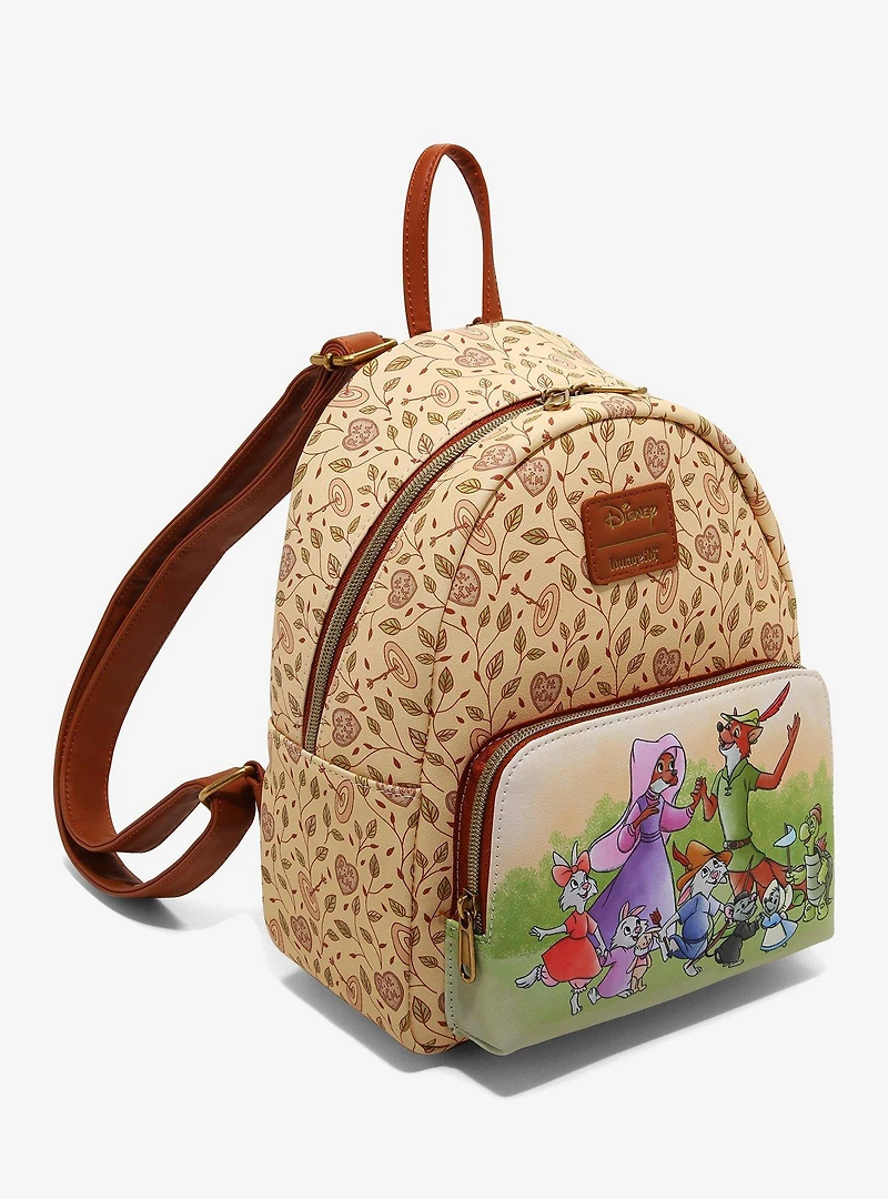 Loungefly Disney Robin Hood Friends Mini Backpack