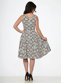 Zebra Print Dress