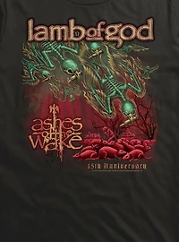Lamb Of God Ashes The Wake 15th Anniversary T-Shirt