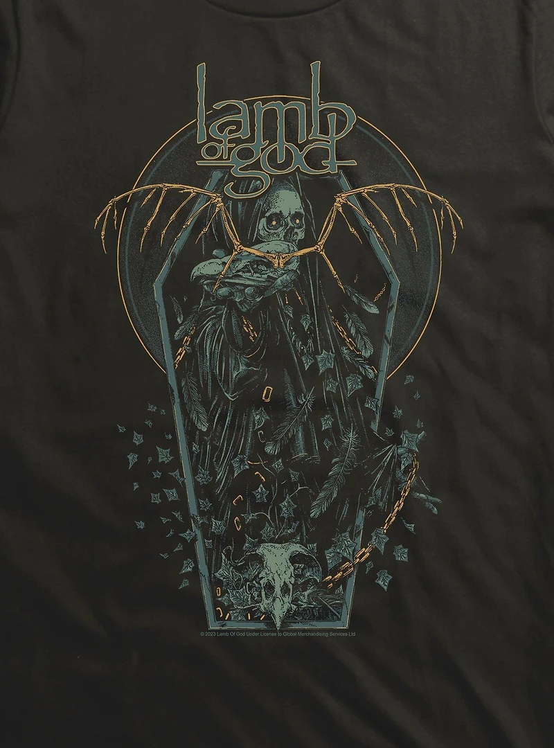 Lamb Of God Death's Coffin T-Shirt