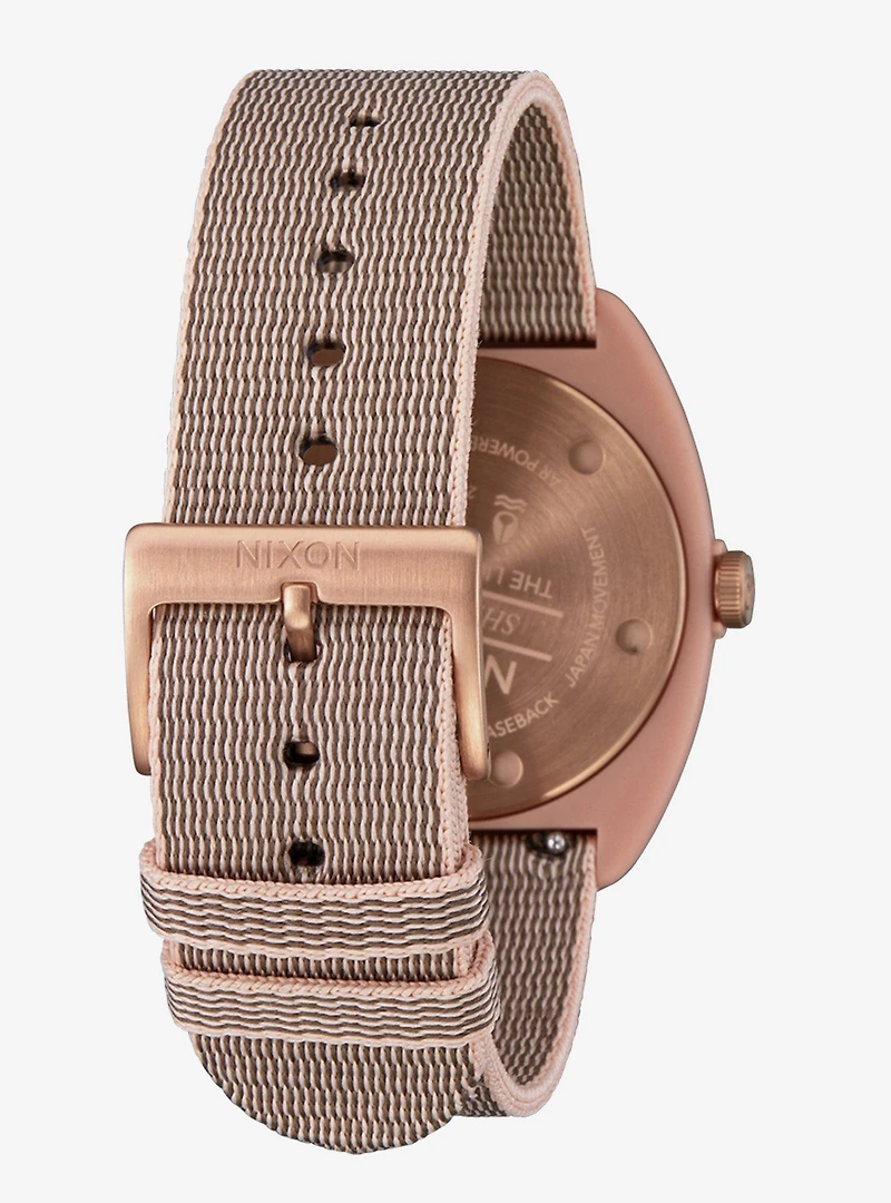 Nixon Light-Wave Light Pink Rose Gold Watch