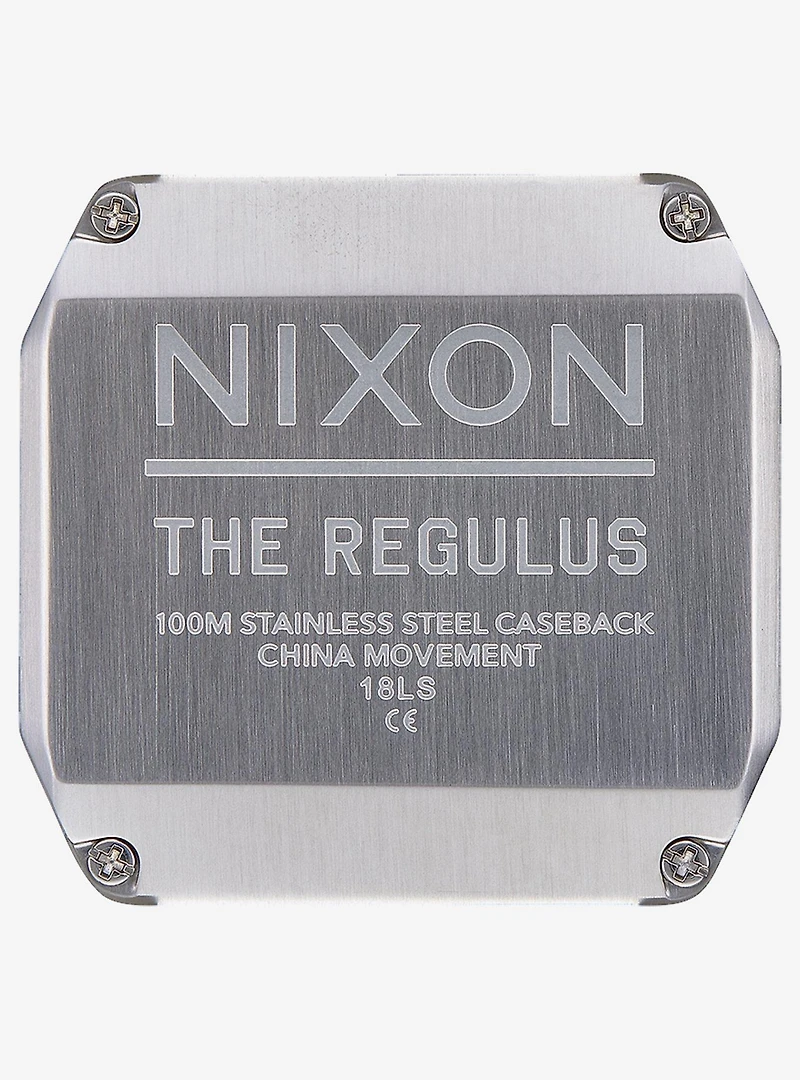 Nixon Regulus Black Silver Watch