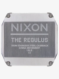 Nixon Regulus Black Silver Watch