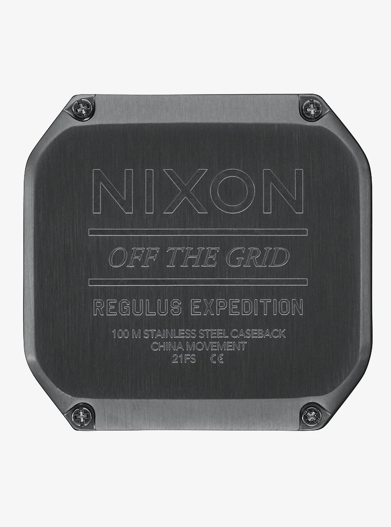 Nixon Regulus Expedition Gunmetal Surplus Watch