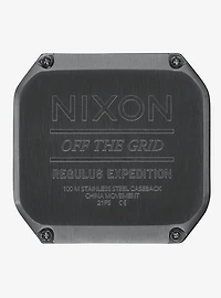 Nixon Regulus Expedition Gunmetal Surplus Watch
