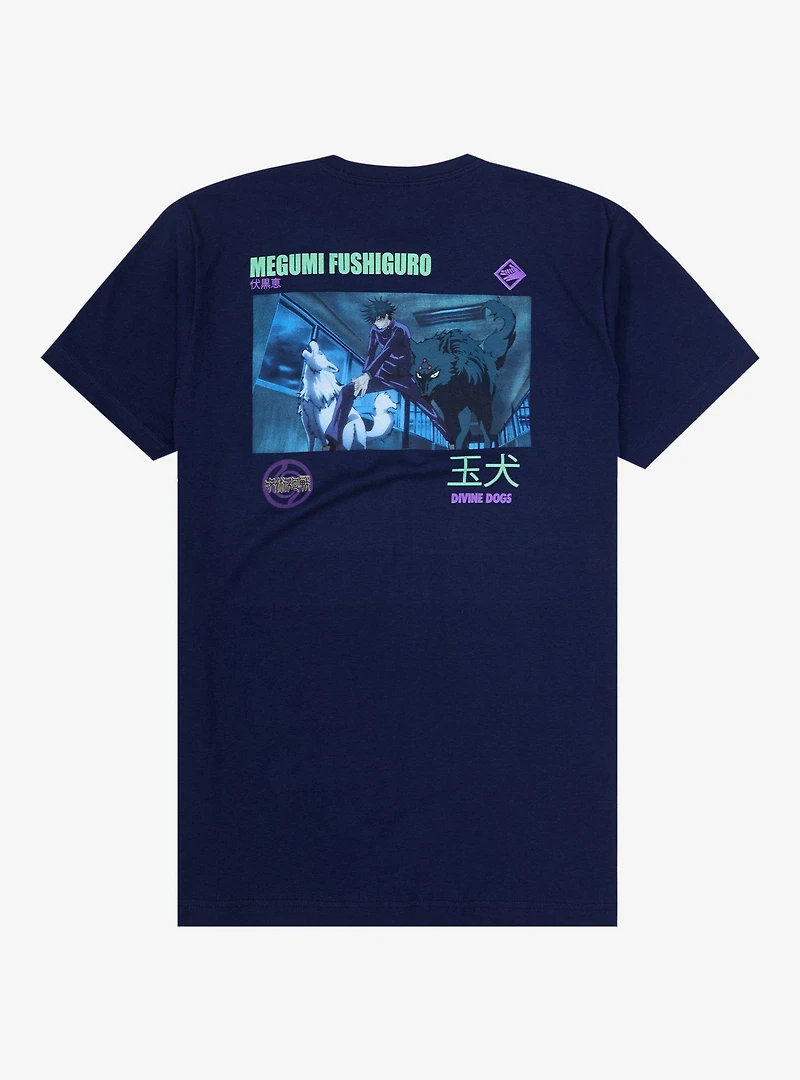 Jujutsu Kaisen Megumi Fushiguro Scene Print T- Shirt - BoxLunch Exclusive