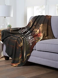 A Nightmare On Elm Street Poster Throw Blanket