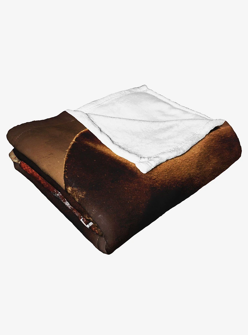 A Nightmare On Elm Street Poster Throw Blanket