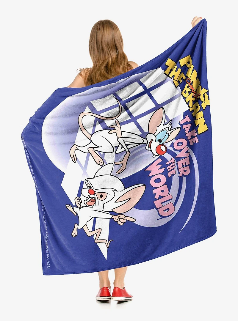 Animaniacs World Takeover Throw Blanket