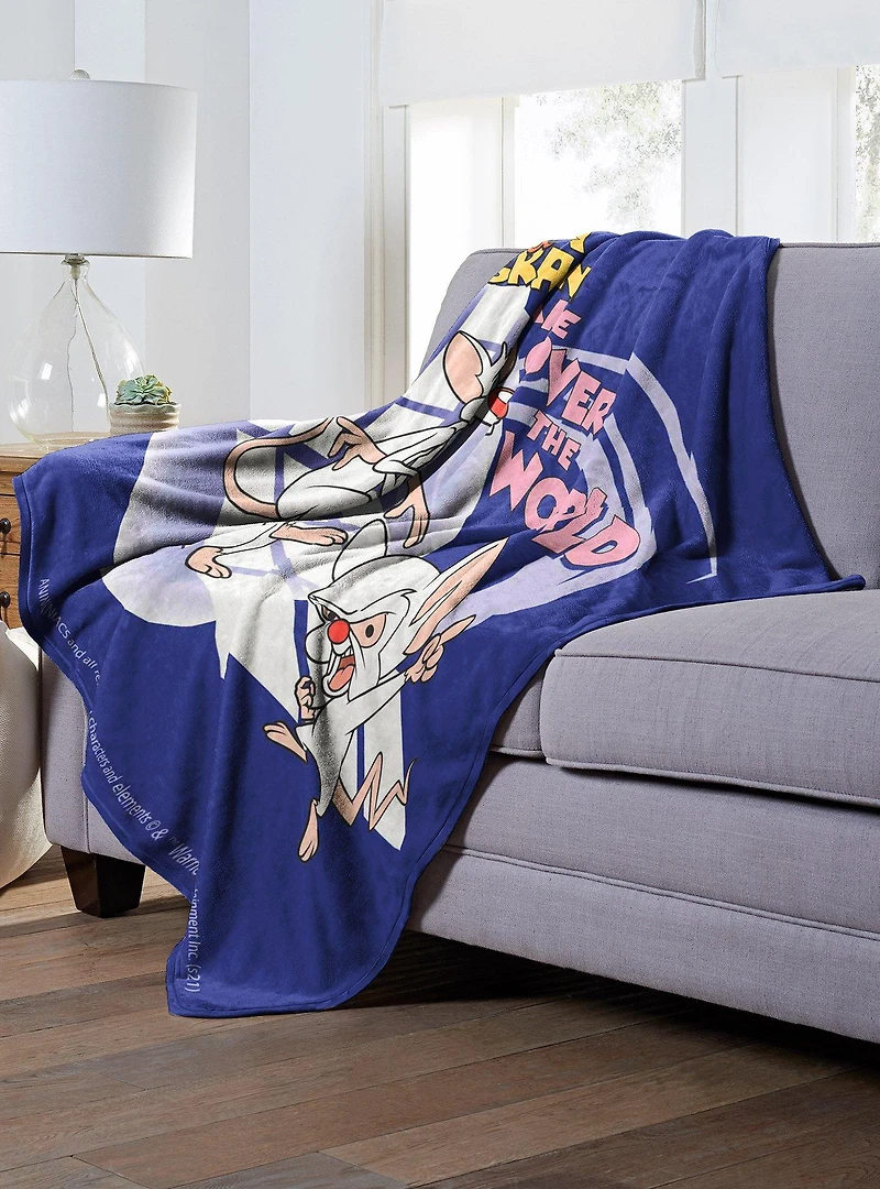 Animaniacs World Takeover Throw Blanket
