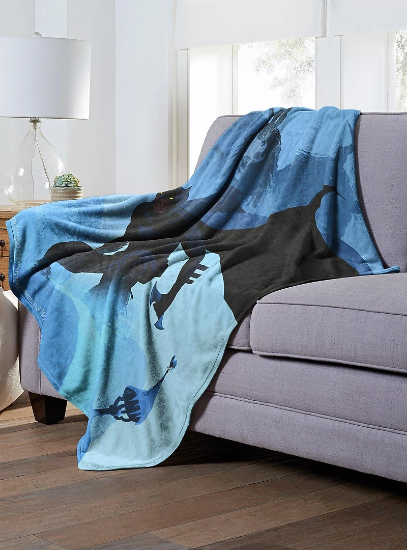 DC Comics Batman Mountain Of Madness Throw Blanket