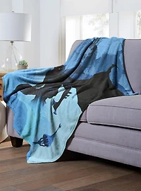 DC Comics Batman Mountain Of Madness Throw Blanket