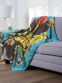 Looney Tunes Bowl Of Cereal Throw Blanket