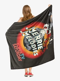 Looney Tunes Merrie Melodies Throw Blanket