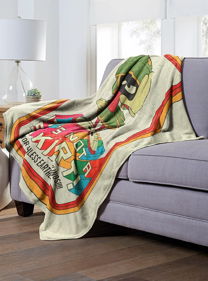 Looney Tunes Not A Skirt Throw Blanket