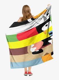 Looney Tunes Technicolor Tunes Throw Blanket