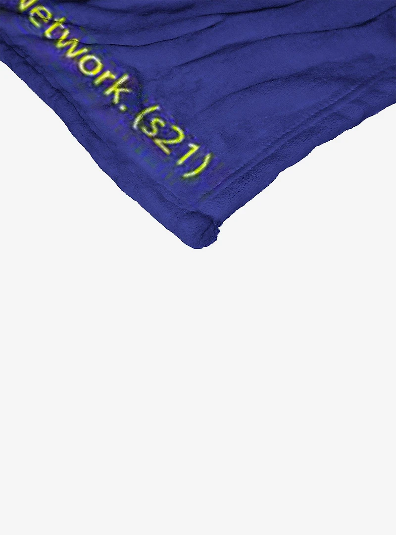 Rick And Morty Falling Apart Throw Blanket