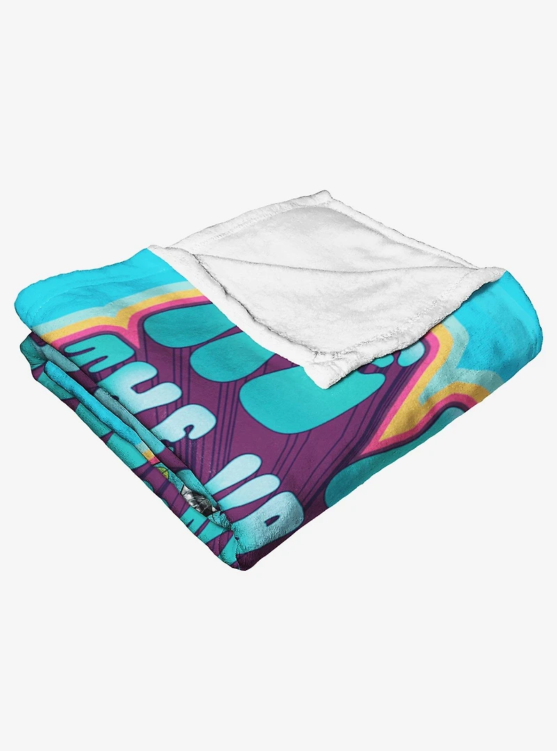 Scooby-Doo Roll In The Van Throw Blanket