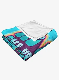 Scooby-Doo Roll In The Van Throw Blanket