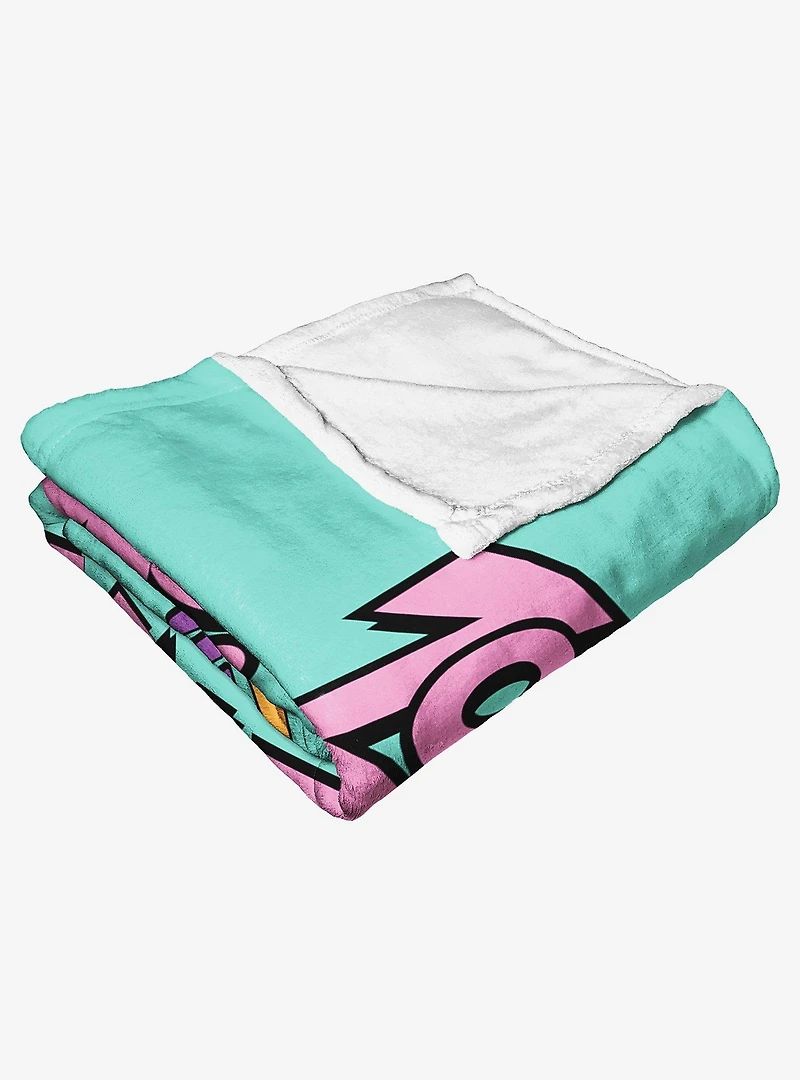 Scooby-Doo Zombie Burger Throw Blanket