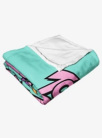 Scooby-Doo Zombie Burger Throw Blanket