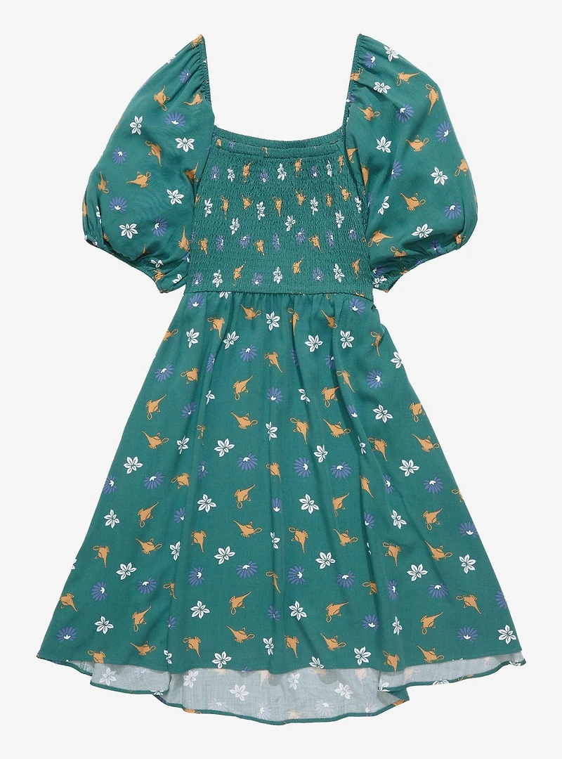 Her Universe Disney Aladdin Icons Allover Print Smocked Dress - BoxLunch Exclusive